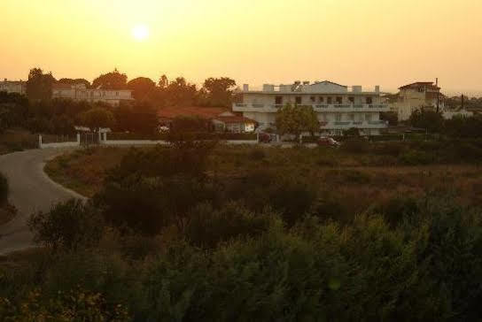 Alkmini Hotel Theológos Exterior foto